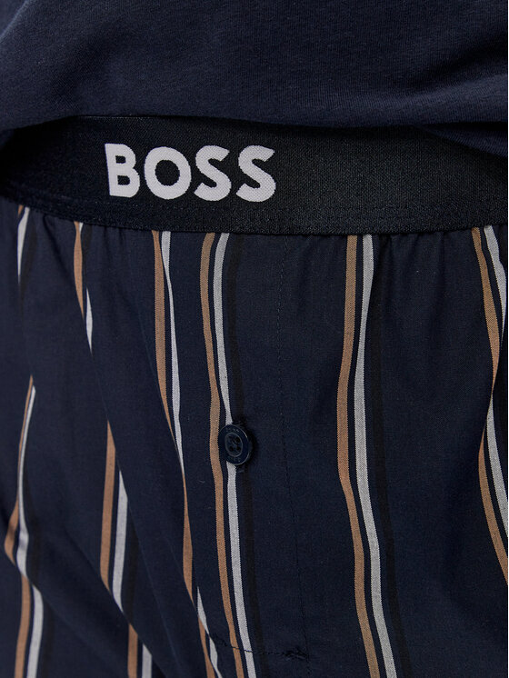 BOSS Boss Pidžama Easy 50488084 Tumši zils Regular Fit