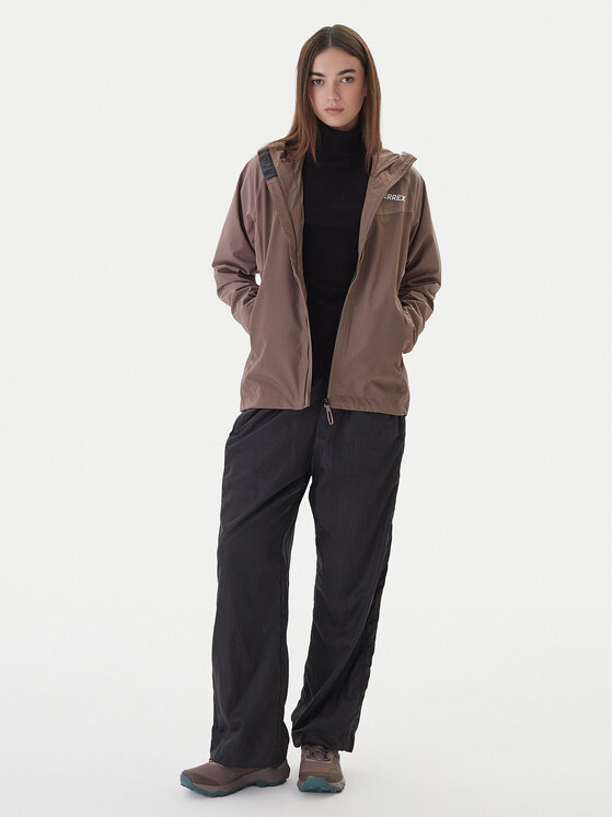 adidas adidas Dežna jakna Terrex Multi 2L RAIN.RDY JN0857 Bež Regular Fit