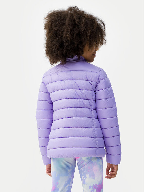 4F 4F Demisezoninė striukė 4FJWSS24TDJAF342 Violetinė Regular Fit