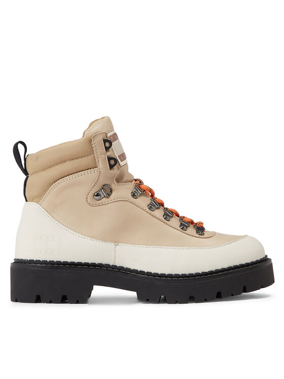 Tommy Jeans Trapper stila apavi Tjm Boot Hiker EM0EM01252 Bēšs