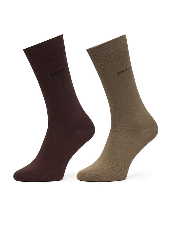 BOSS BOSS Lange Socken 50516616 Braun