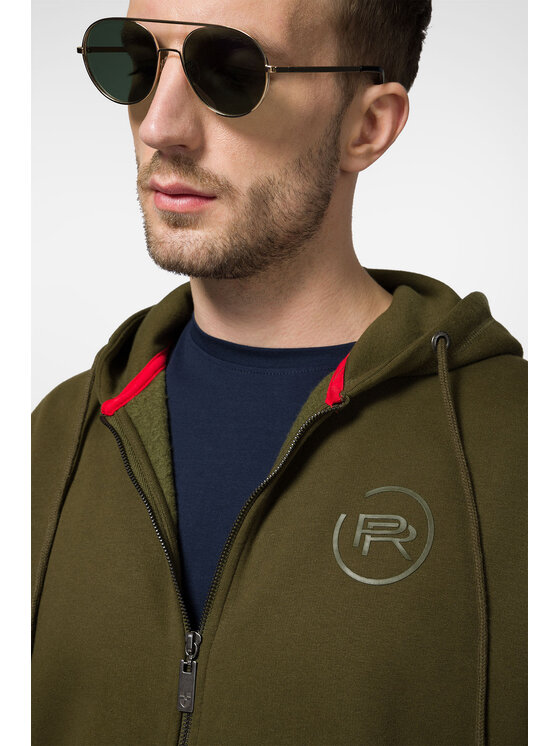 Próchnik Próchnik Bluza PM 3 BL073222000034 Zielony Regular Fit