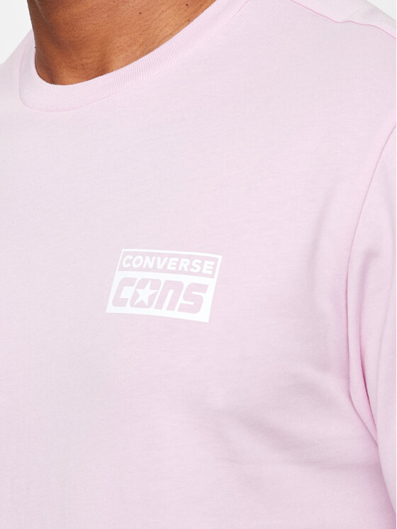 Converse Converse T-Shirt M Cons Tee 10021134-A26 Fialová Regular Fit