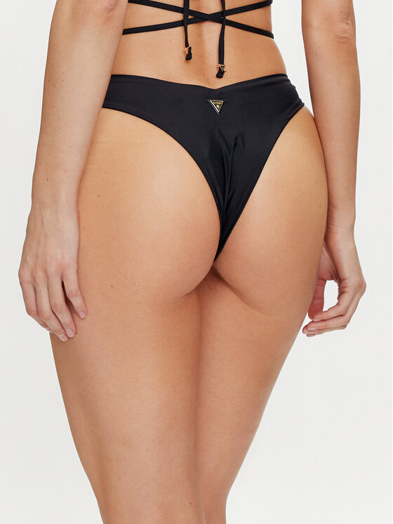 Guess Guess Spodní část bikin E4GO34 MC04R Černá