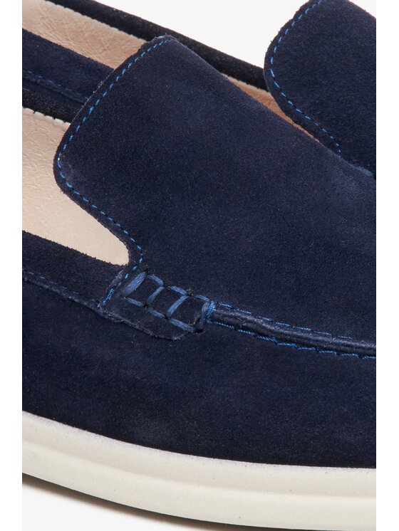 Estro Estro Μοκασίνια ER00113019 Σκούρο μπλε