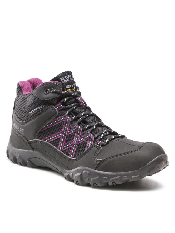 Regatta Regatta Trekking čevlji Lady Edgepoint Mid Wp RWF622 Črna