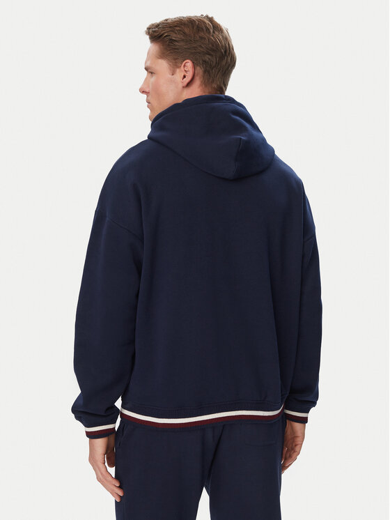Tommy Hilfiger Tommy Hilfiger Mikina UM0UM04057 Tmavomodrá Regular Fit