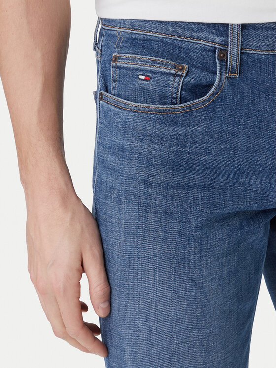 Tommy Jeans Tommy Jeans Traperice Scanton DM0DM22960 Plava Slim Fit