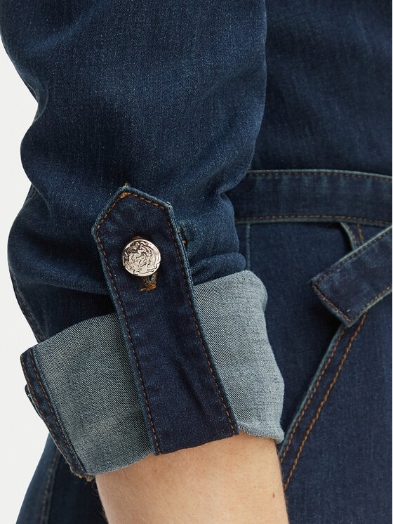 Morgan Morgan Vestito di jeans 261-RODEX Blu scuro Slim Fit