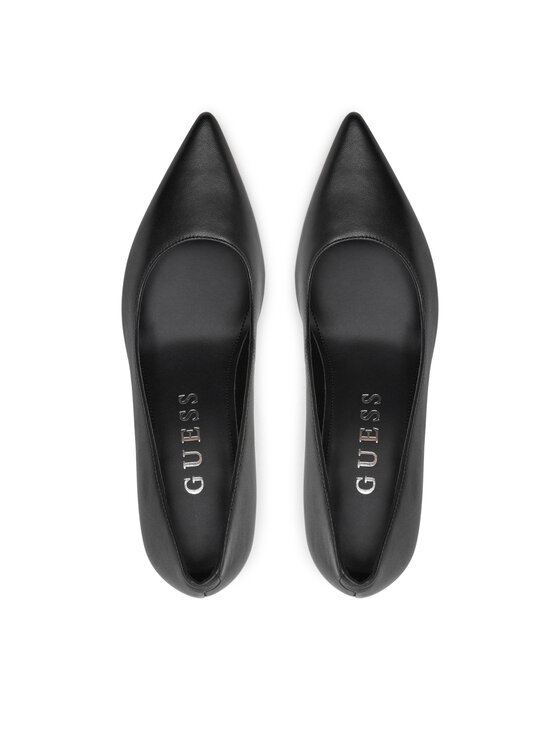 Guess Guess Augstpapēžu kurpes Rippy2 FLFRPP LEA08 Melns