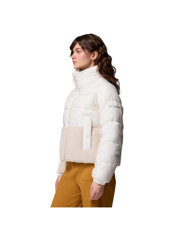 Columbia Columbia Kurtka puchowa 208560 Beżowy Regular Fit
