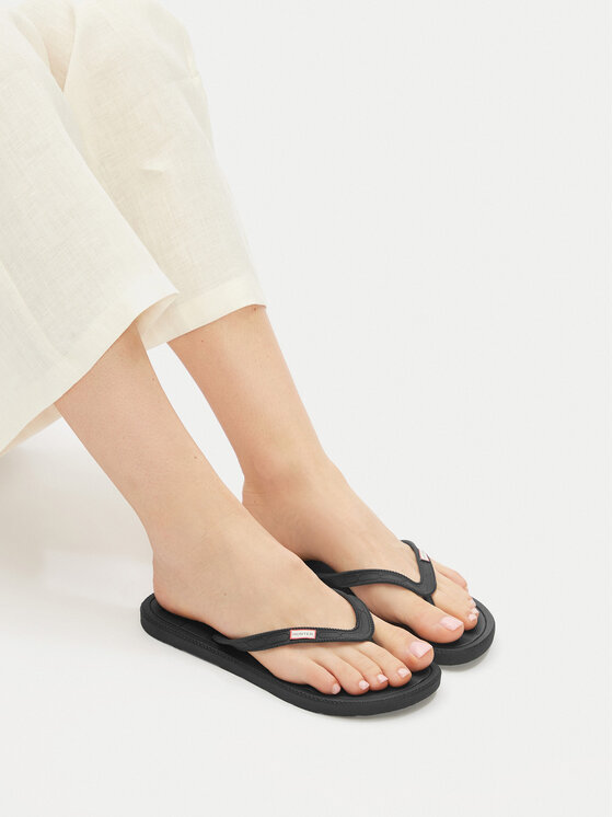 Hunter Hunter Flip flop W-800283 Negru
