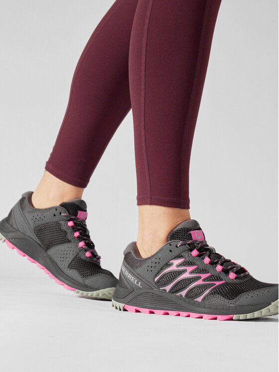 Merrell Merrell Маратонки за бягане Wildwood J135310 Сив