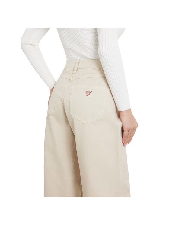 Guess Guess Παντελόνι chino Slim chino donna Μπεζ Chino Fit