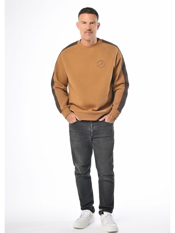PITBULL PITBULL Bluza SAN DIEGO CA Żółty Regular Fit