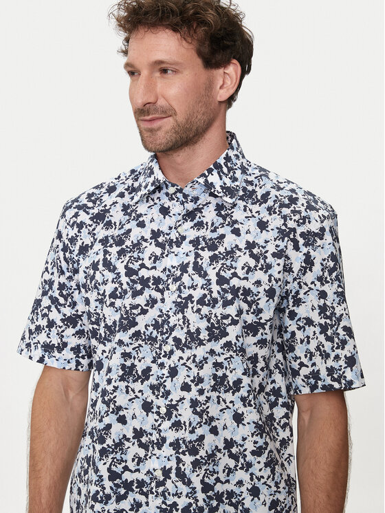 BOSS Boss Košulja H-Joe-Kent-Sh-C1-242 50512841 Plava Regular Fit