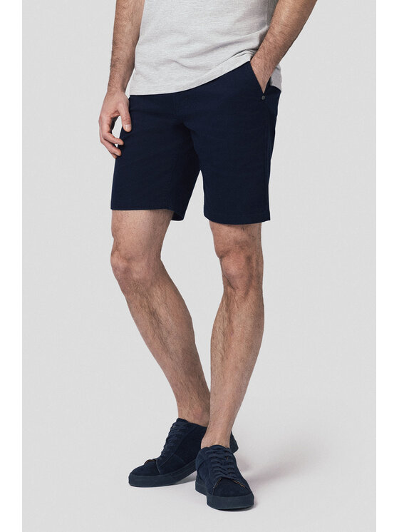 Lancerto Lancerto Szorty materiałowe Vaasa SZO082125000008 Granatowy Regular Fit