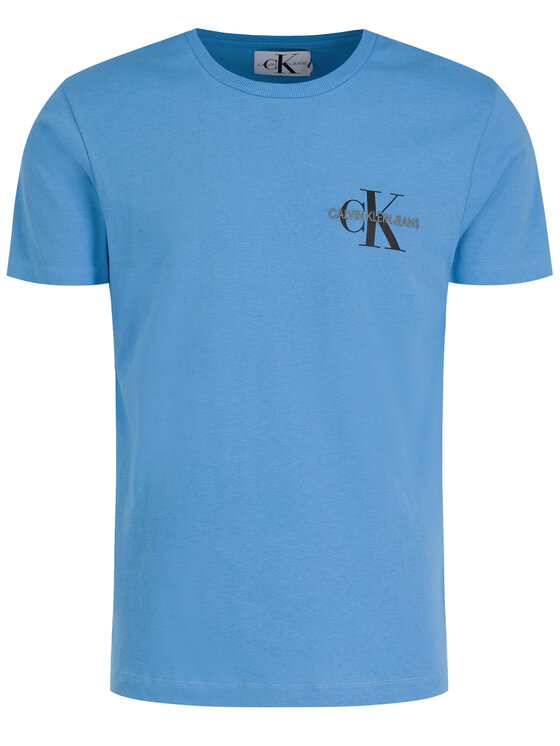 Calvin Klein Jeans Calvin Klein Jeans T-shirt Monogram Embro J30J313438 Bleu Regular Fit