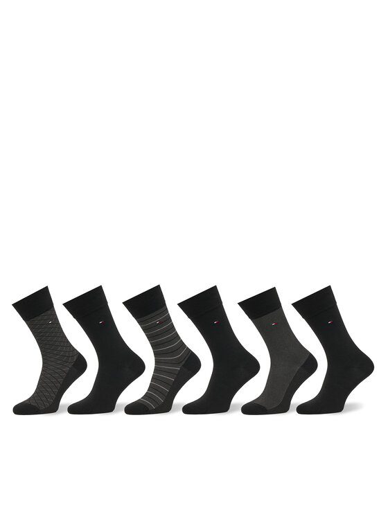 Tommy Hilfiger Tommy Hilfiger Дълги чорапи 701235373 Черен