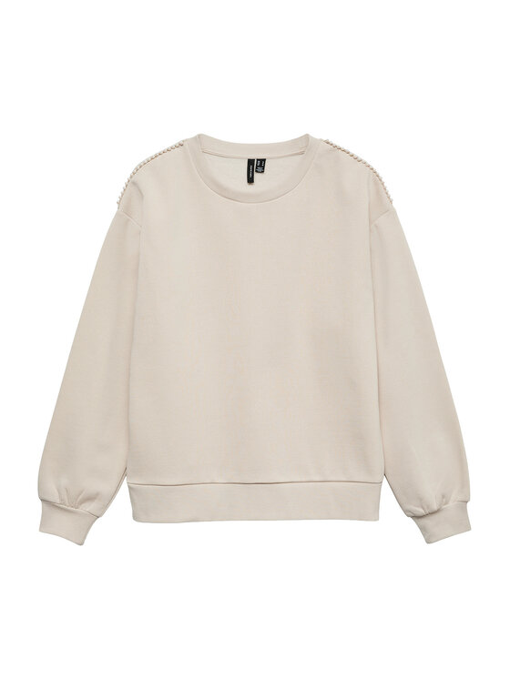 Vero Moda Vero Moda Bluza Daisy 10338101 Beżowy Regular Fit