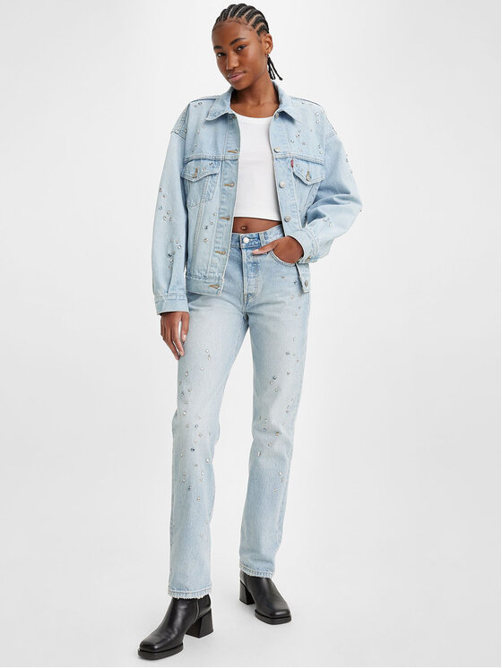 Levi's® Levi's® Jeansy 501® 12501-0466 Modrá Straight Fit