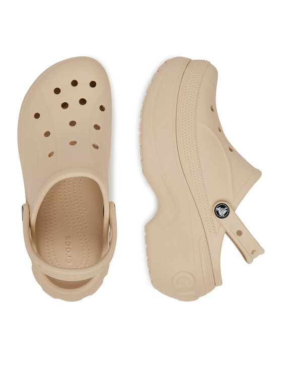 Crocs Crocs Natikače BELLA CLOG 210062-11S Bež