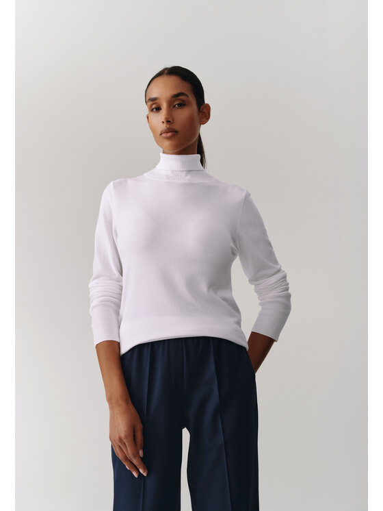 TATUUM TATUUM Sweter ANKIO Kremowy Classic Fit