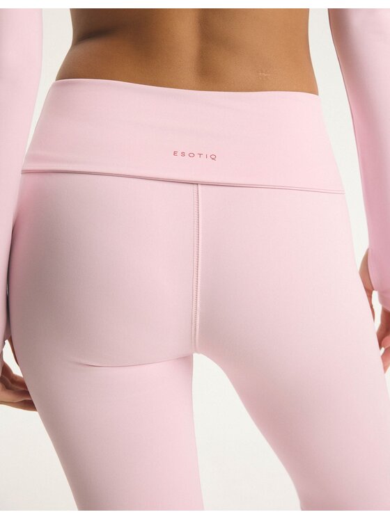 Esotiq Esotiq Legginsy 45960 Różowy Regular Fit