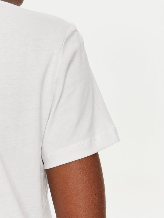 Just Cavalli Just Cavalli T-Shirt 76PAHG12 Biały Regular Fit