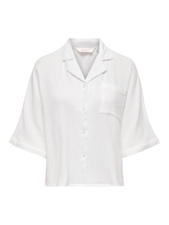 ONLY ONLY Košeľa Thyra 15267839 Biela Regular Fit
