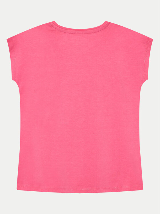Guess Guess Тишърт J4GI21 K6YW4 Розов Boxy Fit
