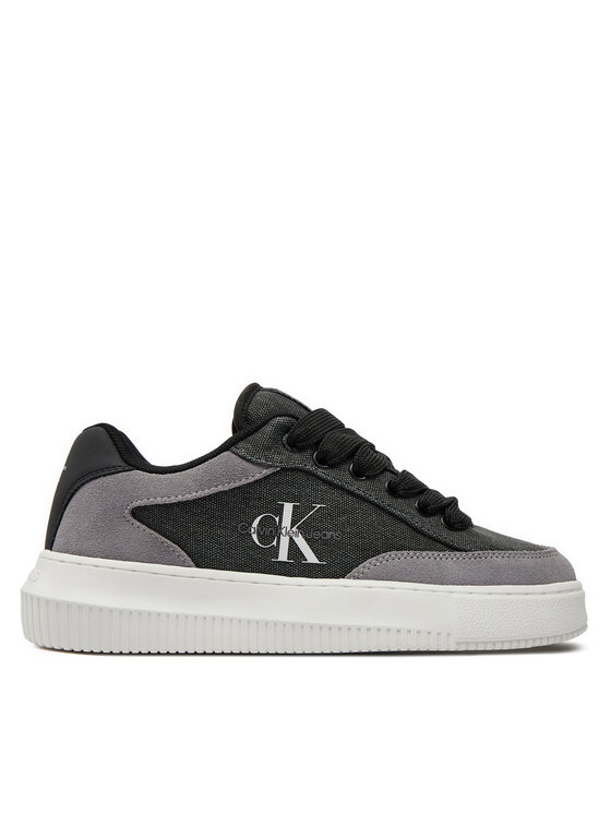 Sneakers Calvin Klein Jeans Chunky Cupsole Lace Skater Btw YW0YW01452 Black/Stormfront 0GO