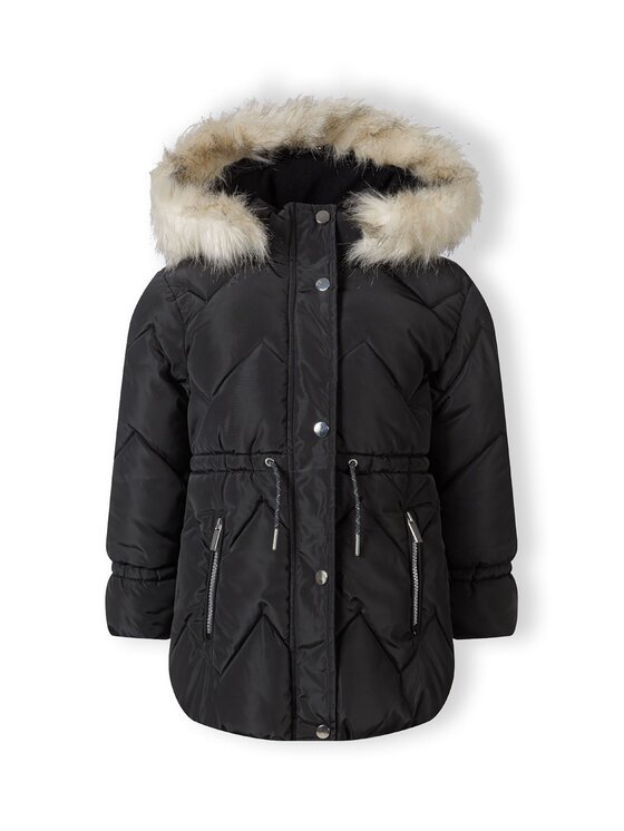 minoti minoti Kurtka zimowa 20coat87 Czarny Regular Fit