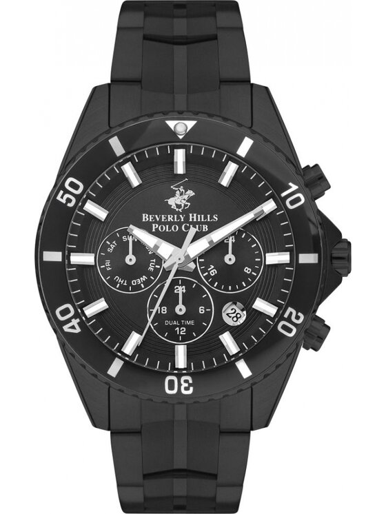 Zegarek Beverly Hills Polo Club, Czarny, BP3500X.650