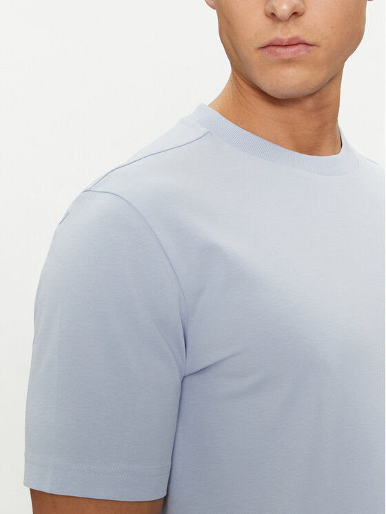 BOSS Boss T-Shirt 50506373 Světle modrá Regular Fit