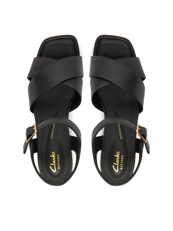 Clarks Clarks Basutės Serina35 Cross 26181343 Juoda