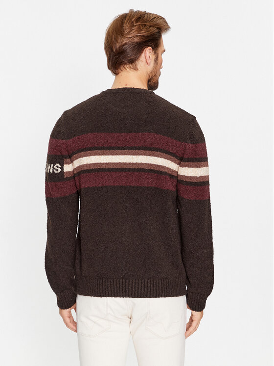 Pepe Jeans Pepe Jeans Džemper Scott PM702370 Smeđa Regular Fit