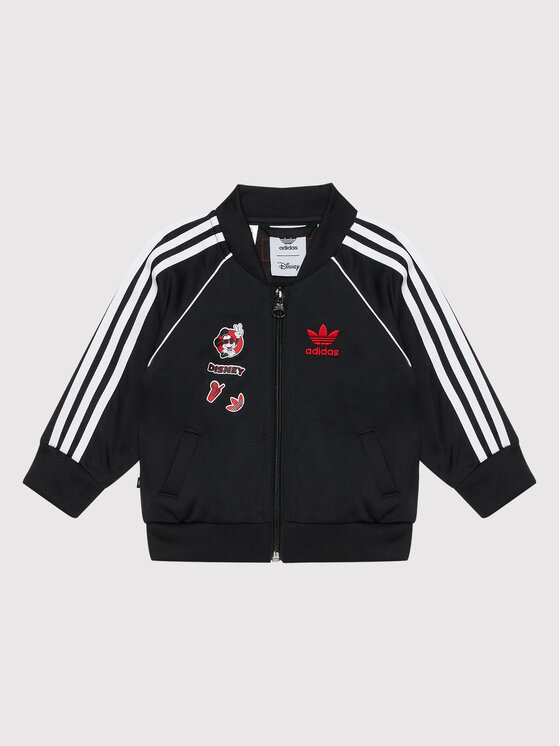 adidas adidas Анцуг Disney Mickey And Friends HF7537 Черен Regular Fit