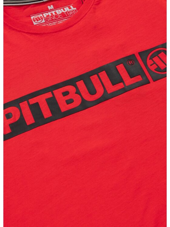 PITBULL PITBULL T-Shirt HILLTOP Czerwony Regular Fit