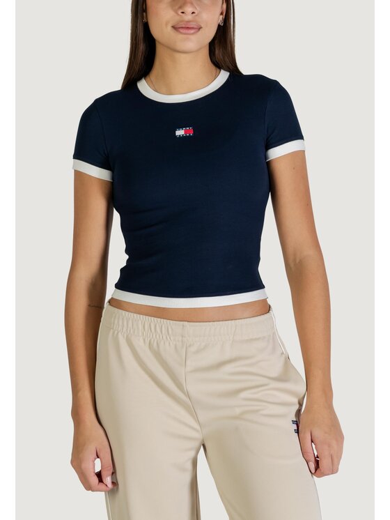 Tommy Jeans Tommy Jeans T-shirt DW0DW22575 Blu Casual Fit