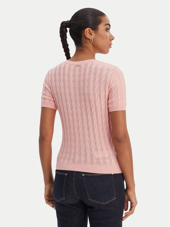 Fracomina Fracomina Pullover FR26ST7031K547R9 Korallenfarben Regular Fit