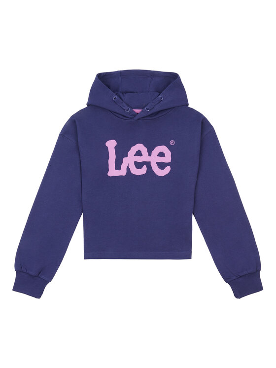 Lee Lee Pulóver Wobbly Graphic LEG5088 Sötétkék