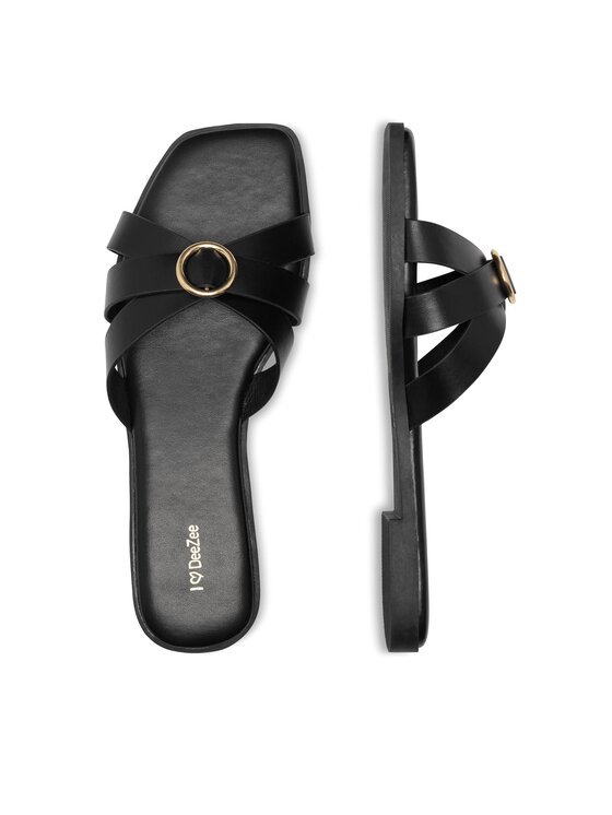 DeeZee DeeZee Şlapi KLE1004-109 Negru