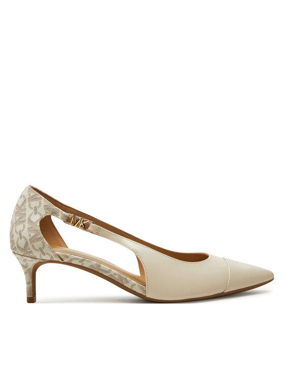 MICHAEL Michael Kors MICHAEL Michael Kors Pantofi cu toc subțire Veronica 40H3VRMP2L Bej