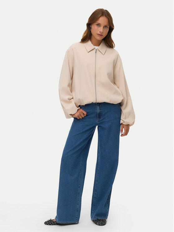 Vero Moda Vero Moda Übergangsjacke Nova 10339008 Beige Relaxed Fit