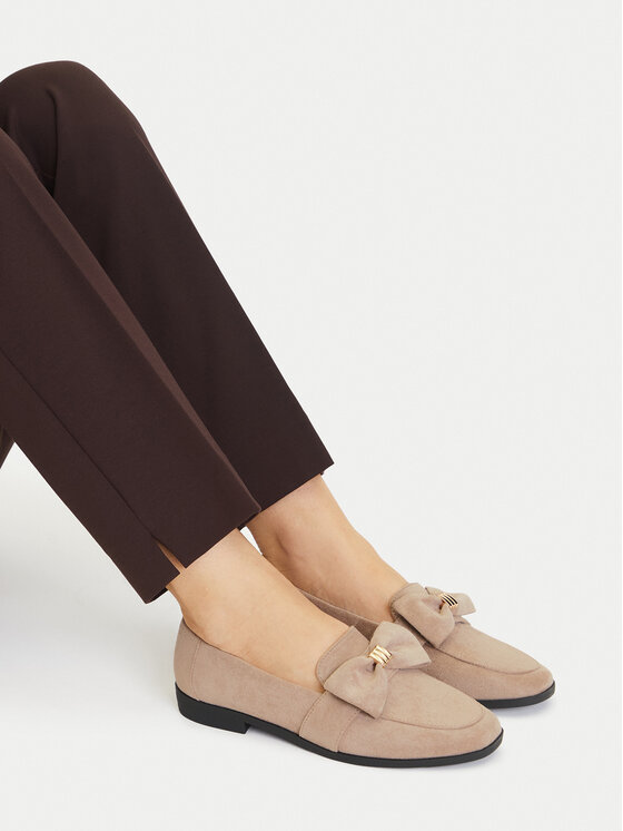 JENNY JENNY Loafersy CEO-R25SS05875 Beżowy