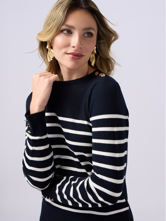 Oltre Oltre Cardigan M161J004887N0R2 Blu Regular Fit