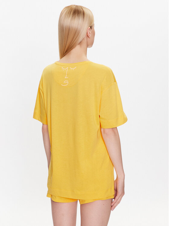 Triumph Triumph Піжама 10214841 Жовтий Oversize