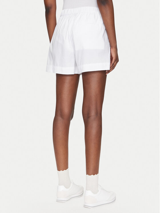 Calvin Klein Jeans Calvin Klein Jeans Σορτς υφασμάτινο J20J225218 Λευκό Relaxed Fit