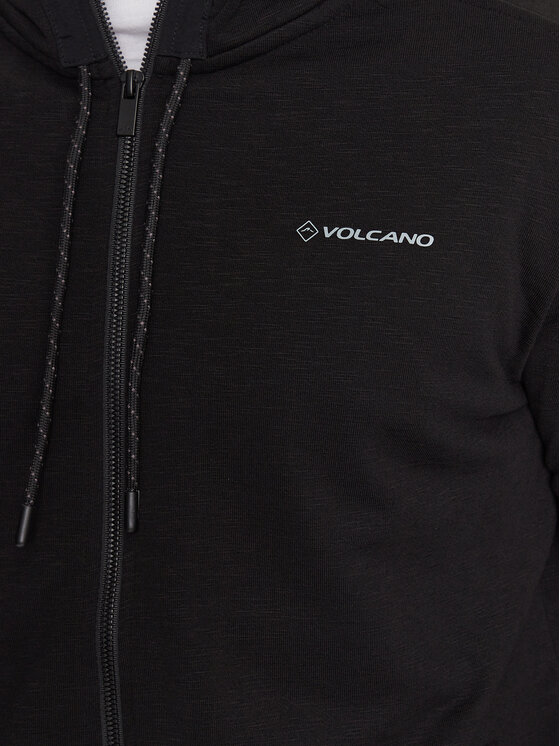 Volcano Volcano Μπλούζα B-Poll M01131-W24 Μαύρο Regular Fit